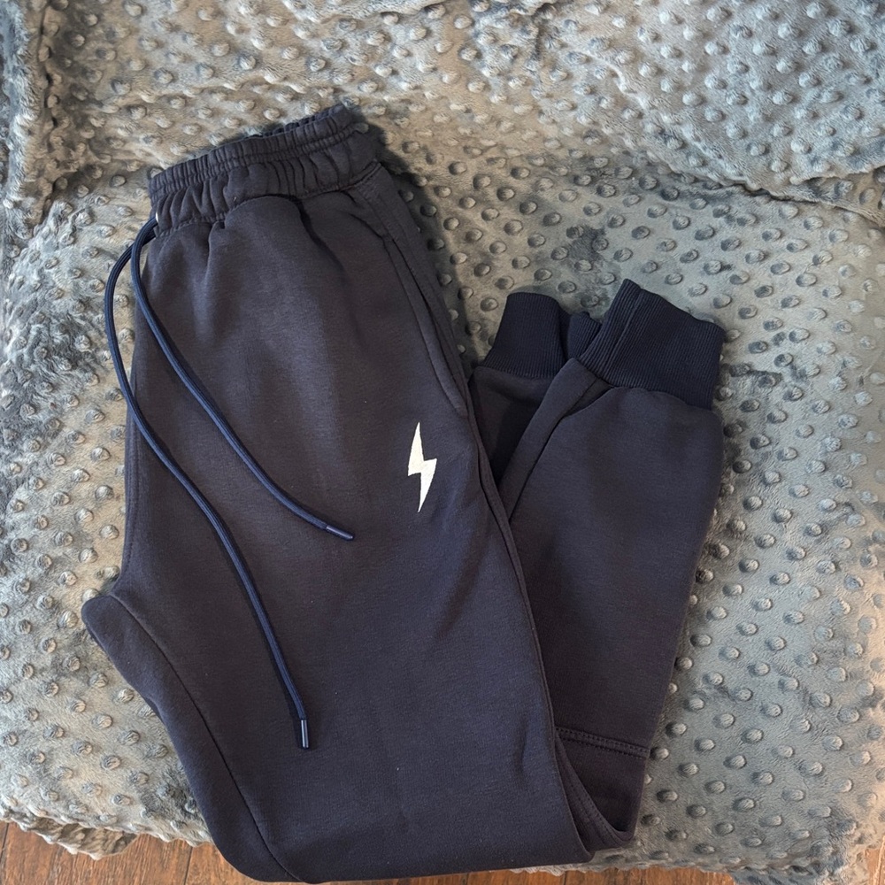 Women's Navy Lightning Joggers - Cozy Everyday Sweatpants